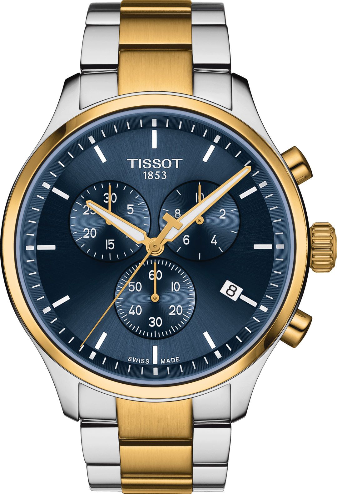 Tissot T-Sport Tissot Chrono XL Blue Dial 45 mm Quartz Watch For Men - 1