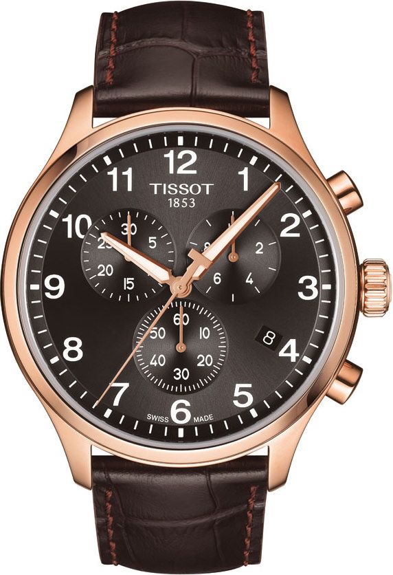 Tissot T-Sport Tissot Chrono XL Black Dial 45 mm Quartz Watch For Men - 1