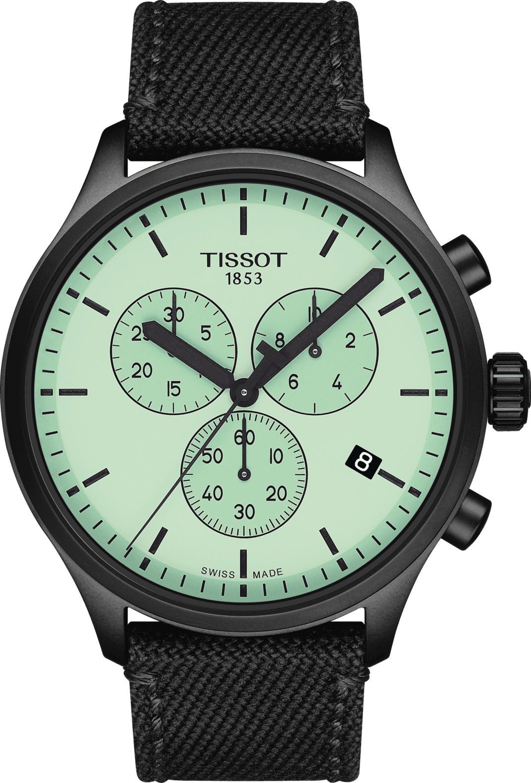 Tissot T-Sport Tissot Chrono XL Green Dial 45 mm Quartz Watch For Men - 1