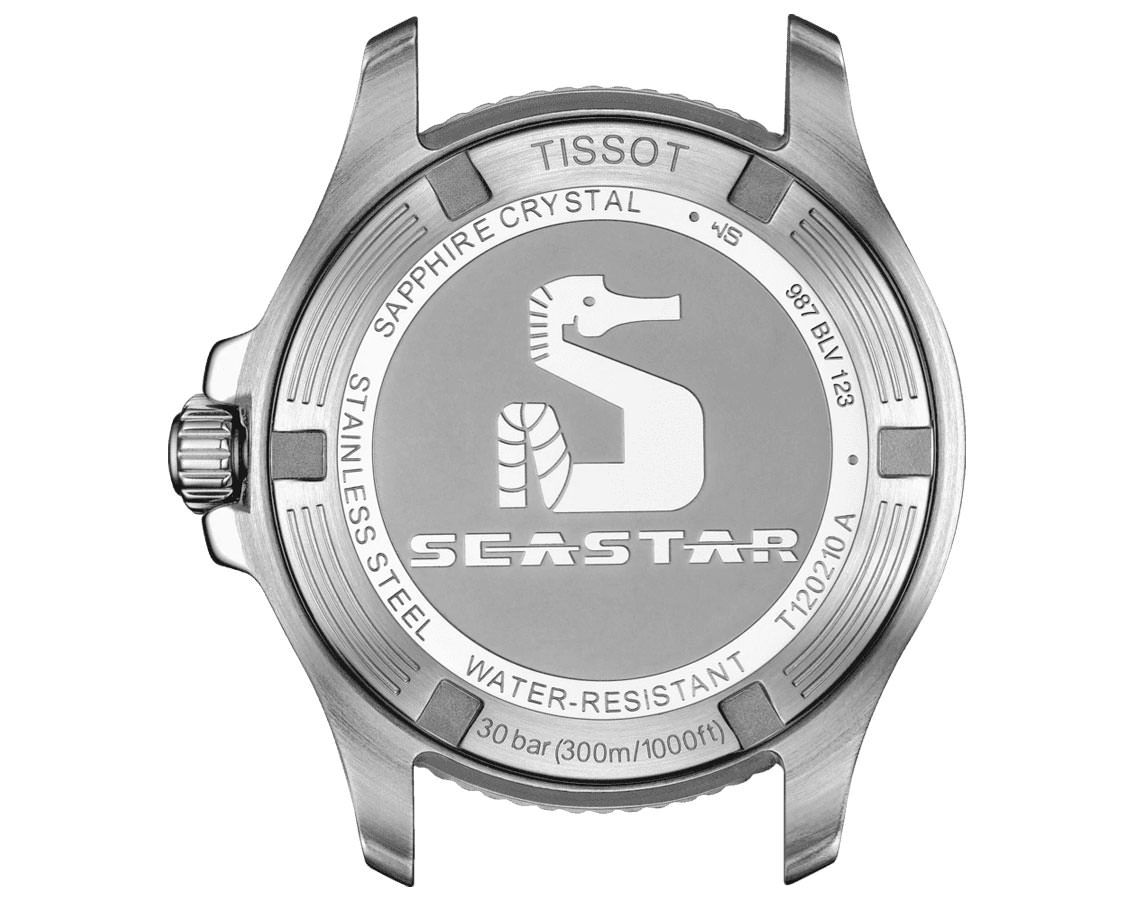 Tissot T-Sport Tissot Seastar 1000 Black Dial 36 mm Quartz Watch For Unisex - 5