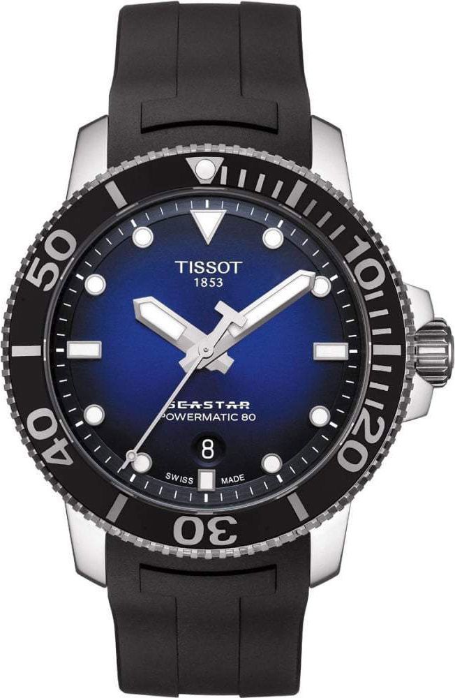 Tissot T-Sport Tissot Seastar 1000 Blue Dial 43 mm Automatic Watch For Men - 1