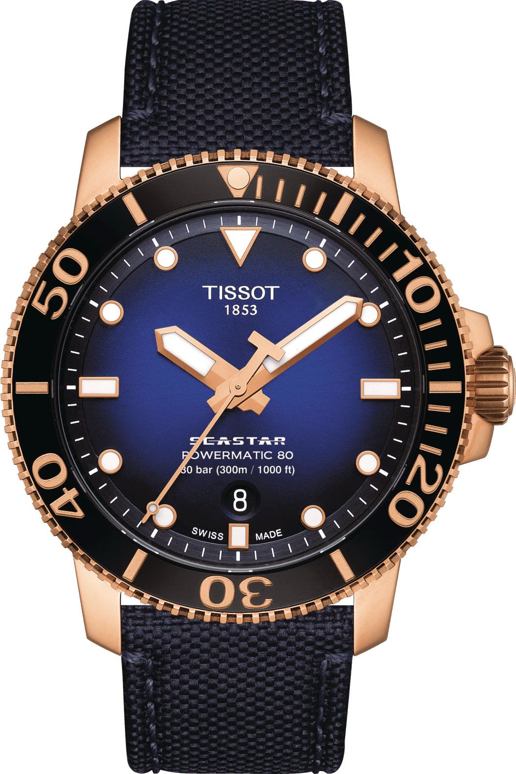 Tissot T-Sport Tissot Seastar 1000 Blue Dial 43 mm Automatic Watch For Men - 1