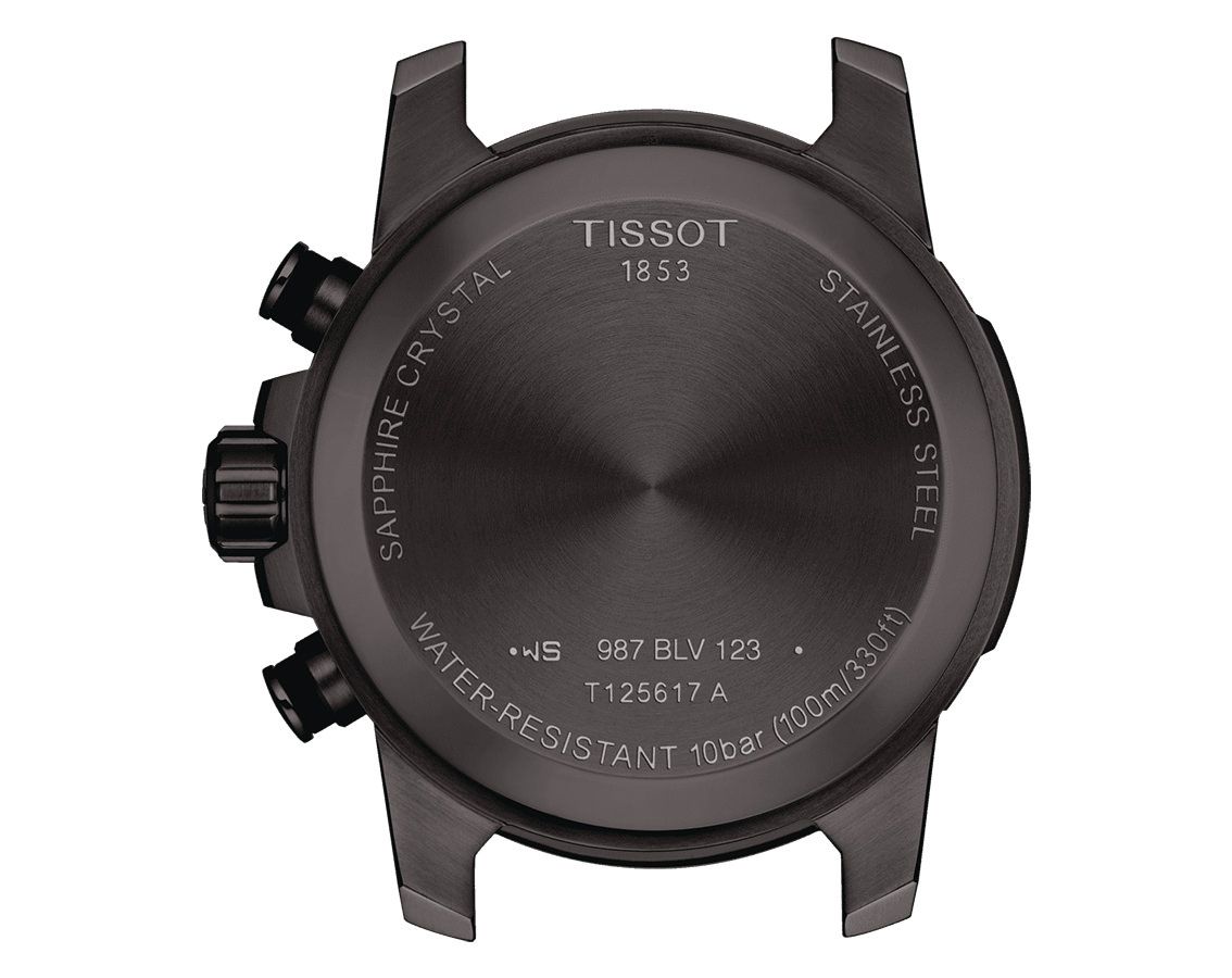 Tissot T-Sport Tissot Supersport Chrono Black Dial 45.5 mm Quartz Watch For Men - 5