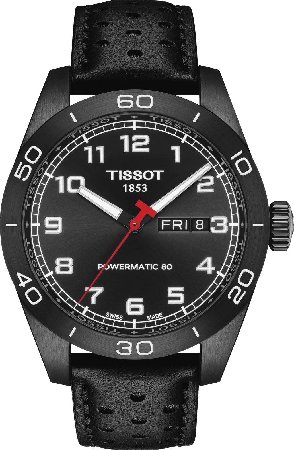 Tissot T-Sport Tissot PRS 516 Black Dial 42 mm Automatic Watch For Men - 1