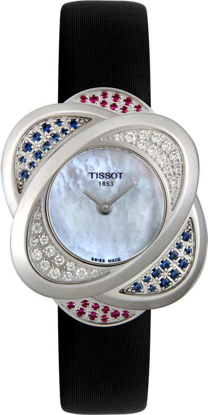 Tissot T-Lady  MOP Dial 33 mm Quartz Watch For Women - 1