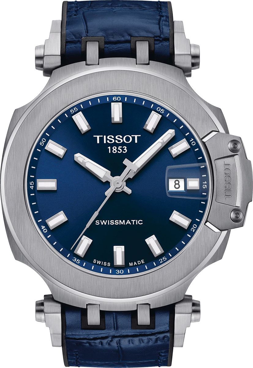 Tissot T-Sport Tissot T-Race Blue Dial 45 mm Automatic Watch For Men - 1