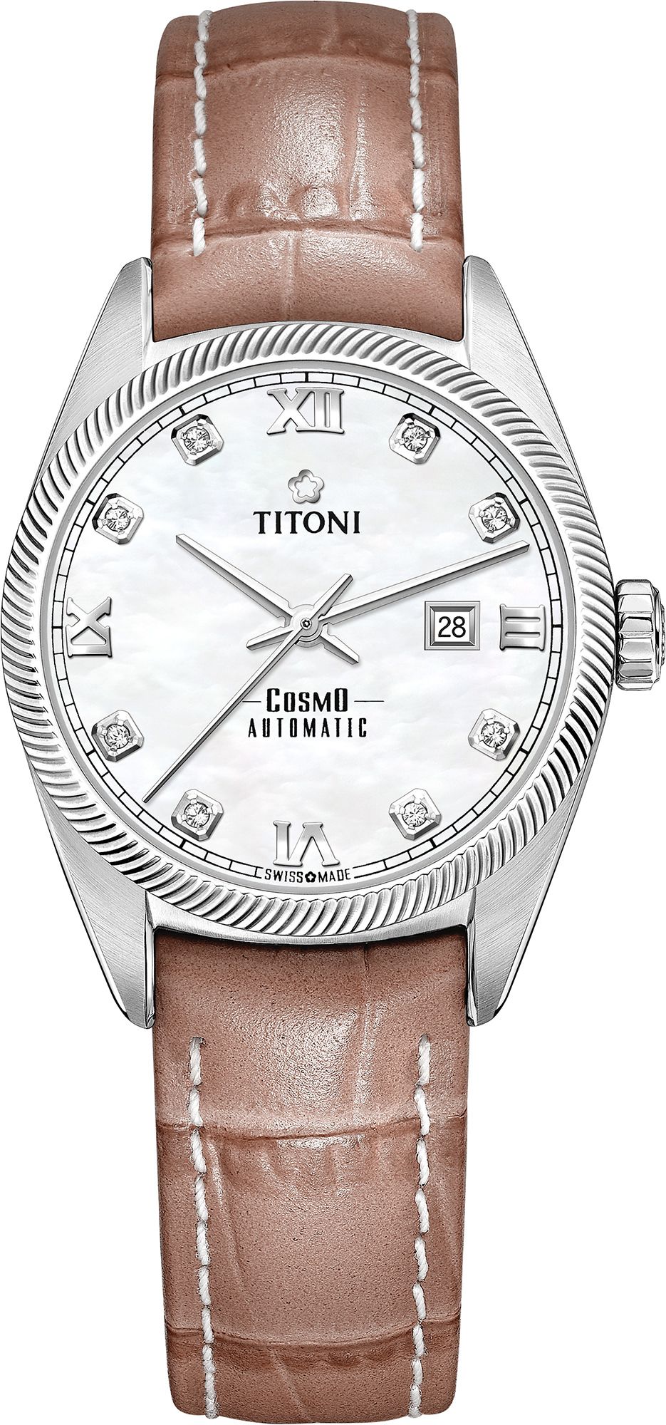 Titoni Cosmo  MOP Dial 30 mm Automatic Watch For Women - 1