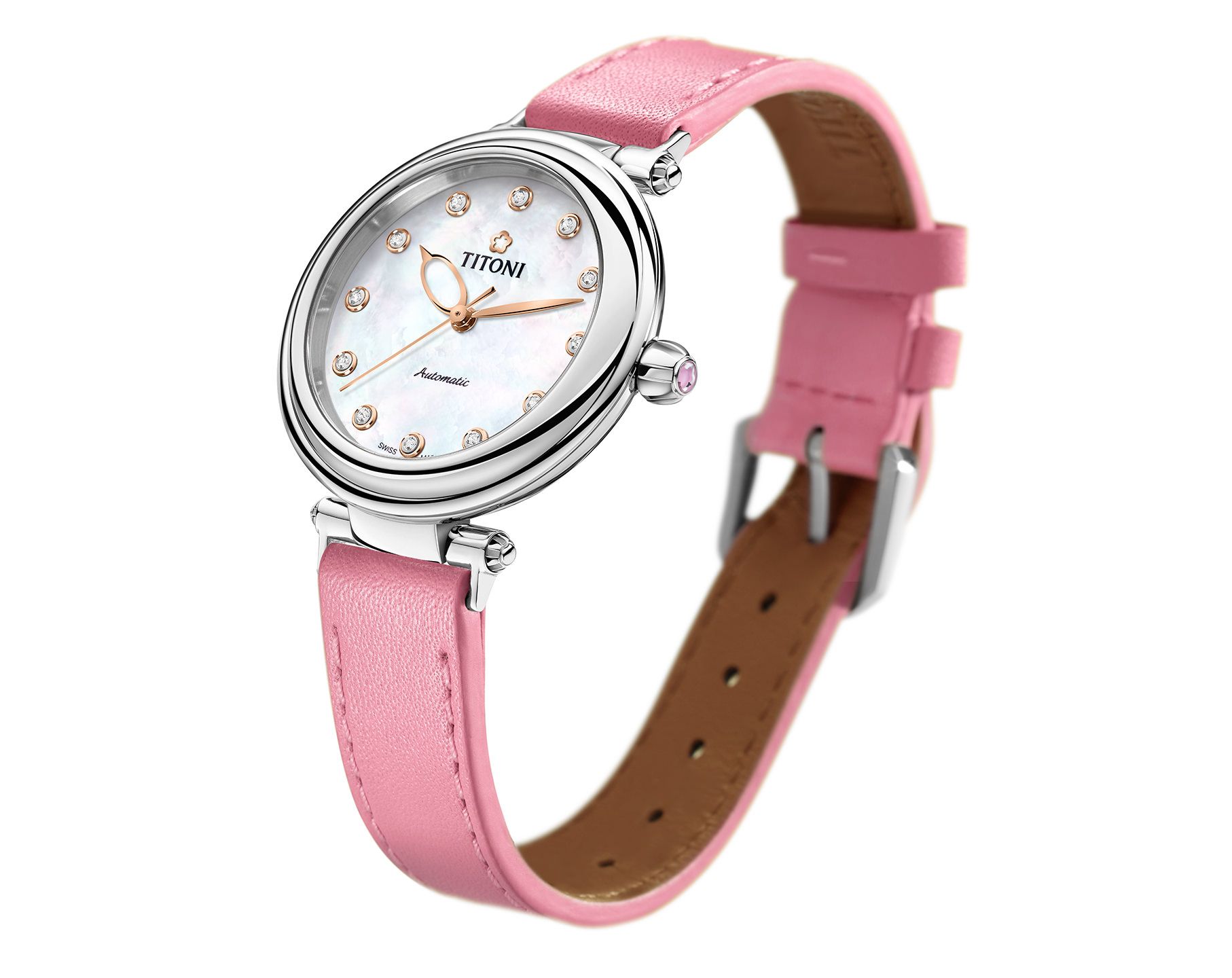 Titoni Miss Lovely  MOP Dial 33.5 mm Automatic Watch For Women - 2