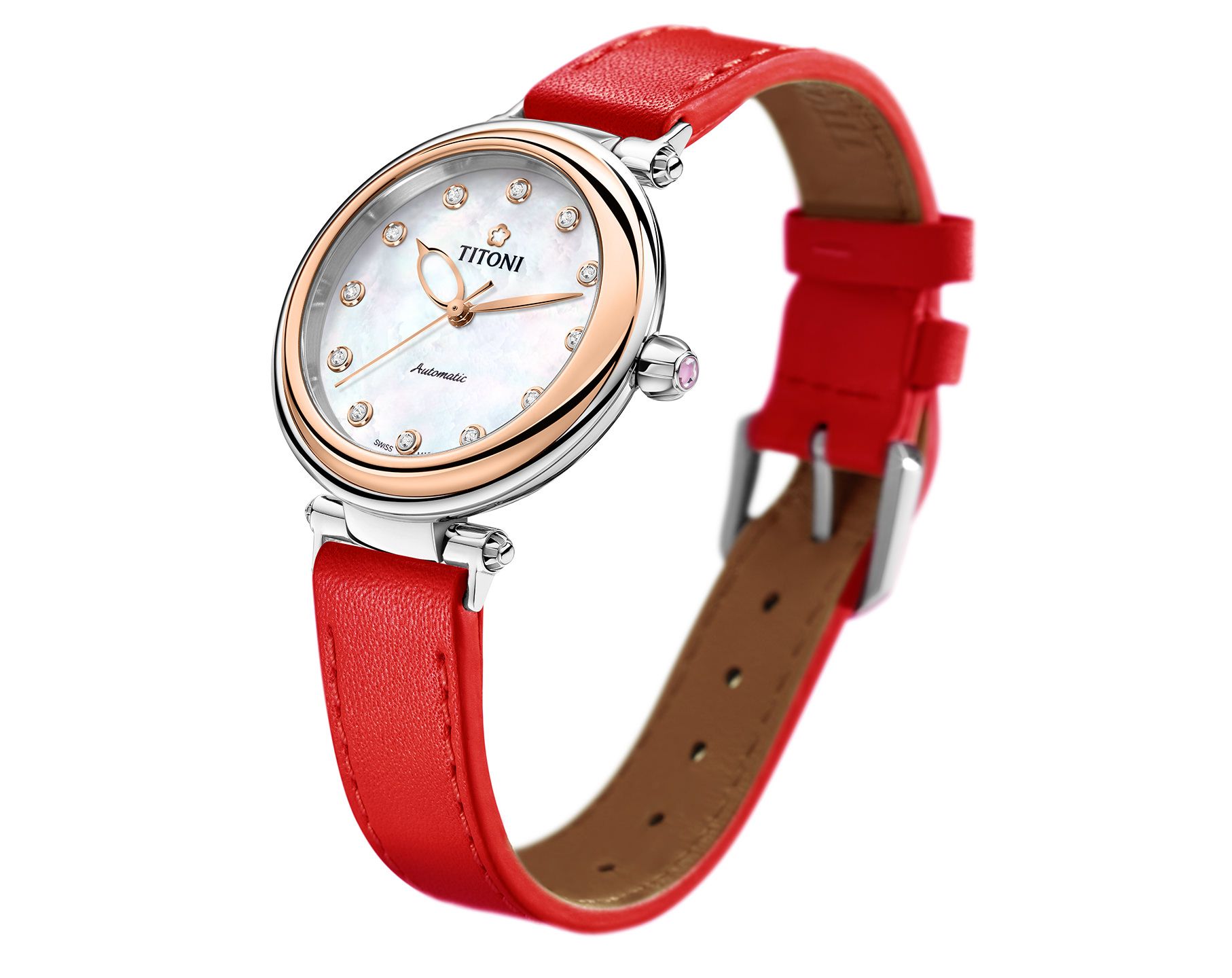 Titoni Miss Lovely  MOP Dial 33.5 mm Automatic Watch For Women - 2