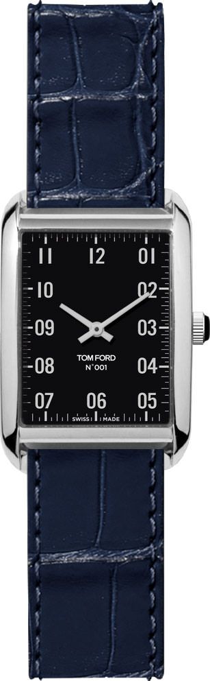 Tom Ford 001  Black Dial 30 mm Quartz Watch For Men - 1