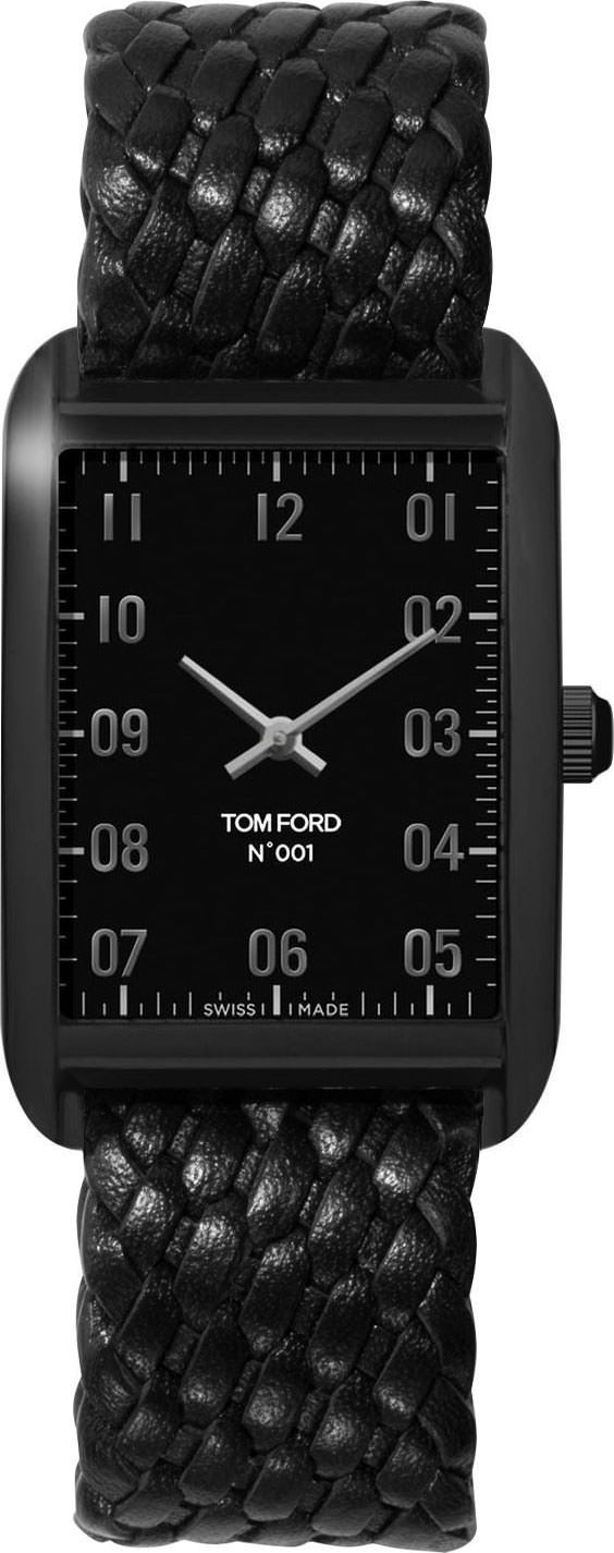 Tom Ford 001  Black Dial 27 mm Quartz Watch For Unisex - 1