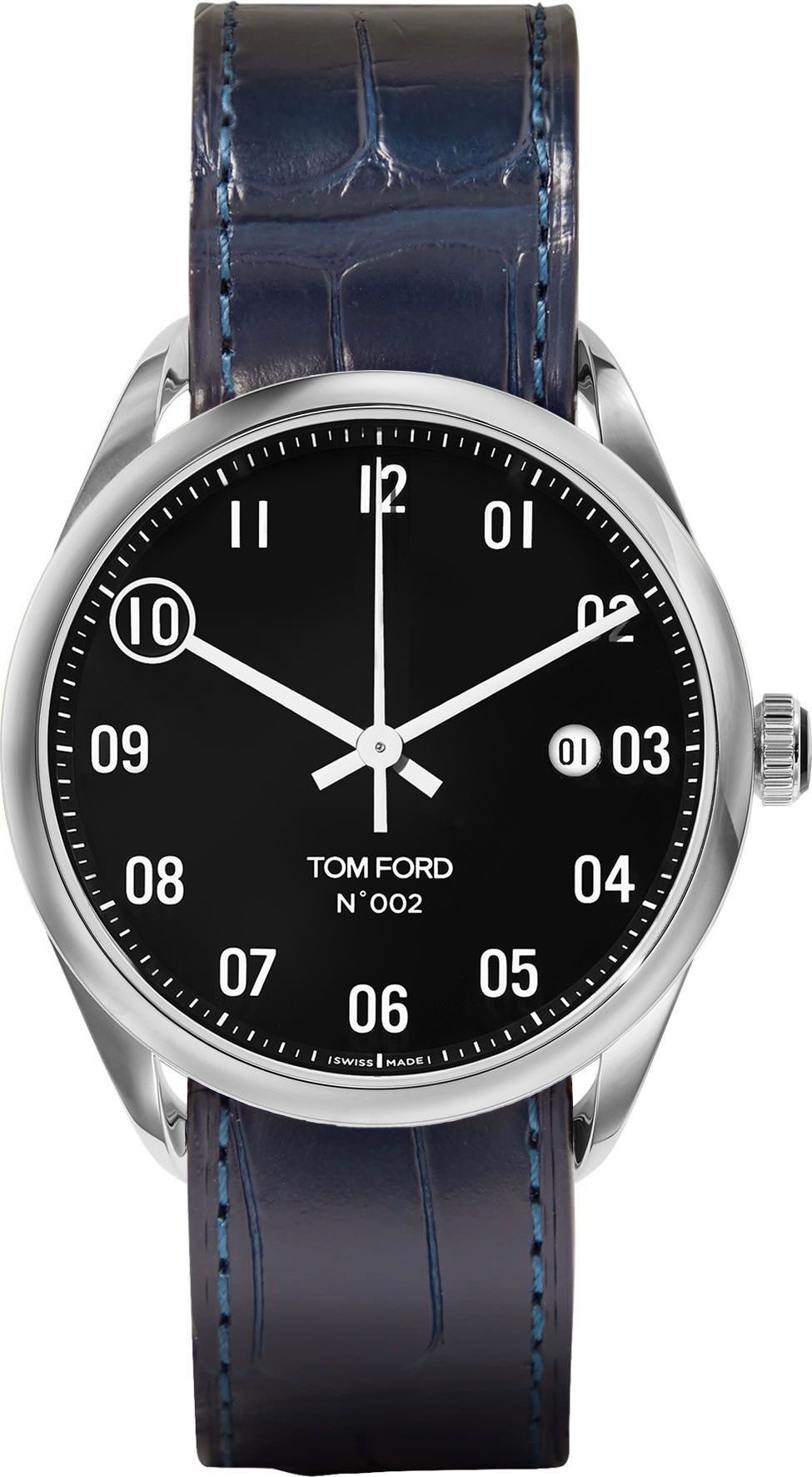 Tom Ford 002  Black Dial 40 mm Automatic Watch For Men - 1