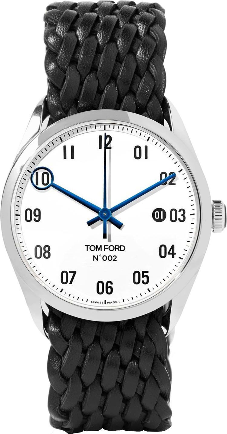 Tom Ford 002  White Dial 40 mm Automatic Watch For Men - 1