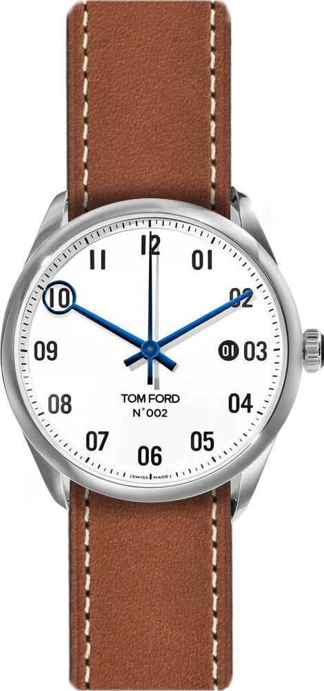 Tom Ford 002  White Dial 40 mm Automatic Watch For Men - 1