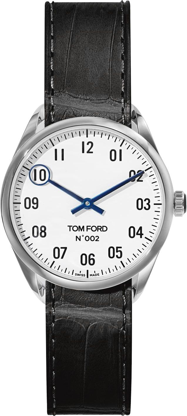 Tom Ford 002  White Dial 34 mm Quartz Watch For Women - 1