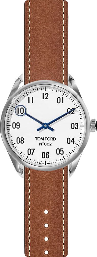 Tom Ford 002  White Dial 34 mm Quartz Watch For Women - 1