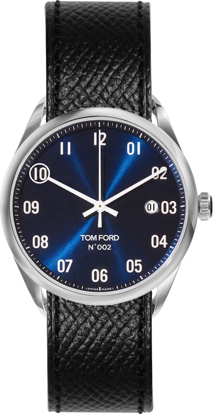 Tom Ford 002  Blue Dial 40 mm Automatic Watch For Men - 1