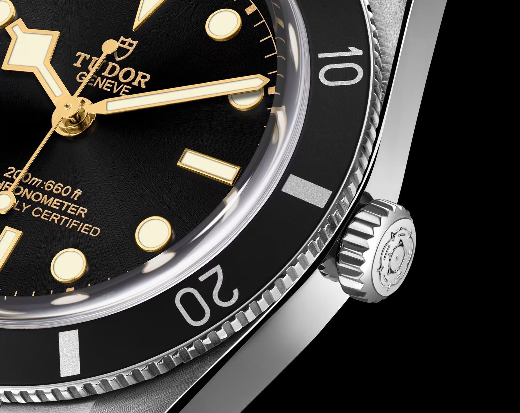 Tudor Black Bay Black Bay 54 Black Dial 37 mm Automatic Watch For Men - 6