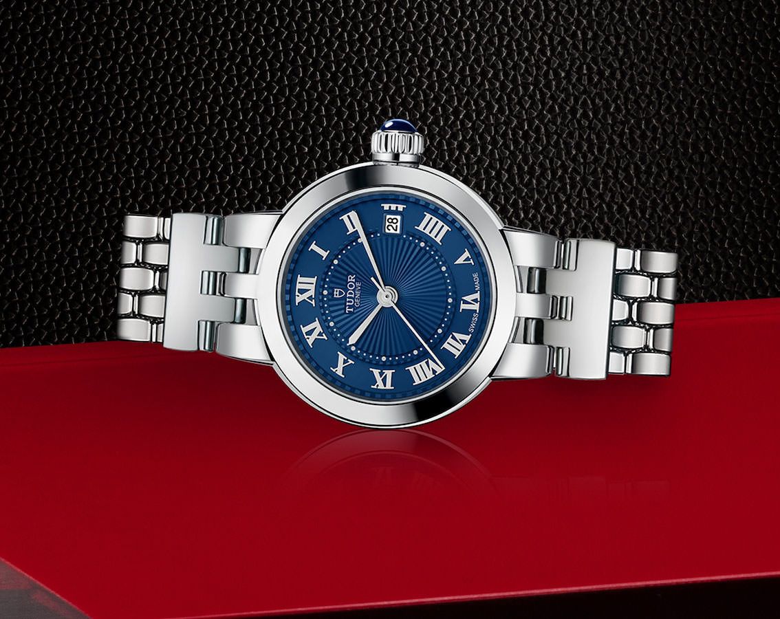 Tudor Clair de Rose  Blue Dial 26 mm Automatic Watch For Women - 2