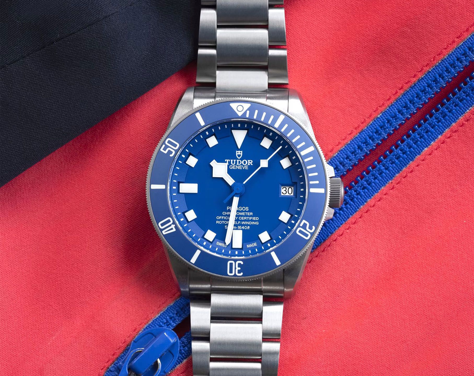 Tudor Pelagos  Blue Dial 42 mm Automatic Watch For Men - 3