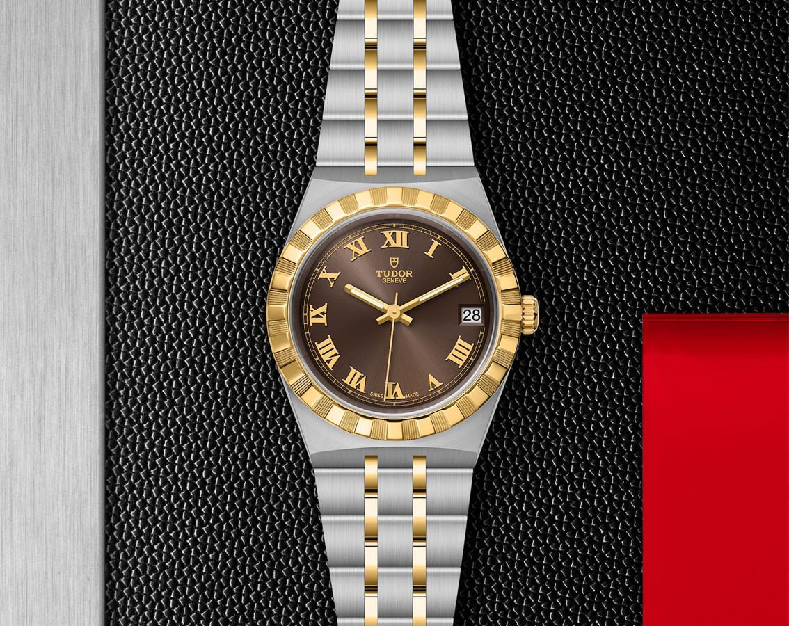 Tudor Tudor Royal  Brown Dial 34 mm Automatic Watch For Women - 3