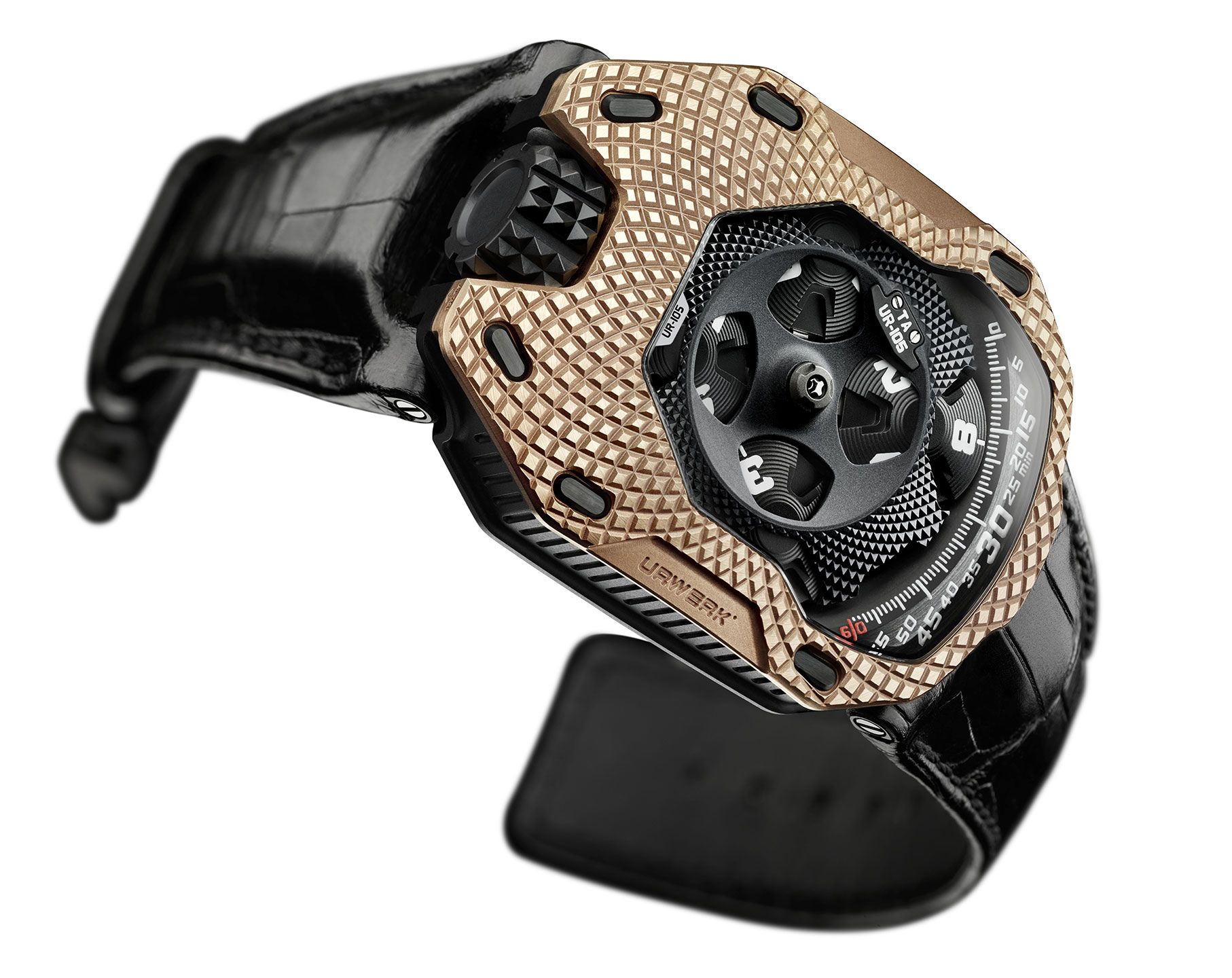 Urwerk Ur-Satellite UR-105 Black Dial 40 mm Automatic Watch For Men - 2