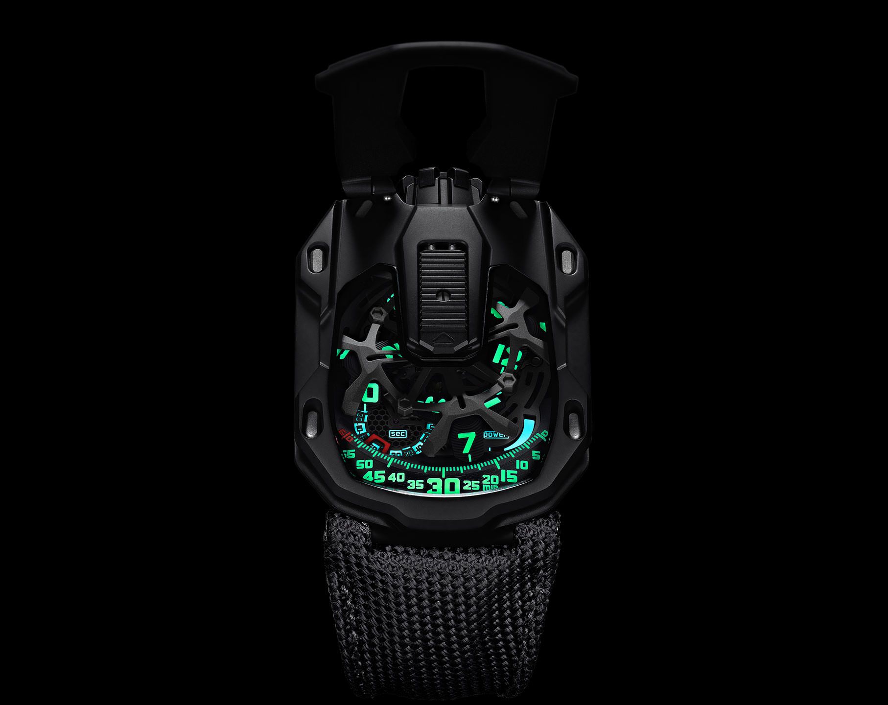 Urwerk Ur-Satellite UR-105 Skeleton Dial 39.5 mm Automatic Watch For Men - 2