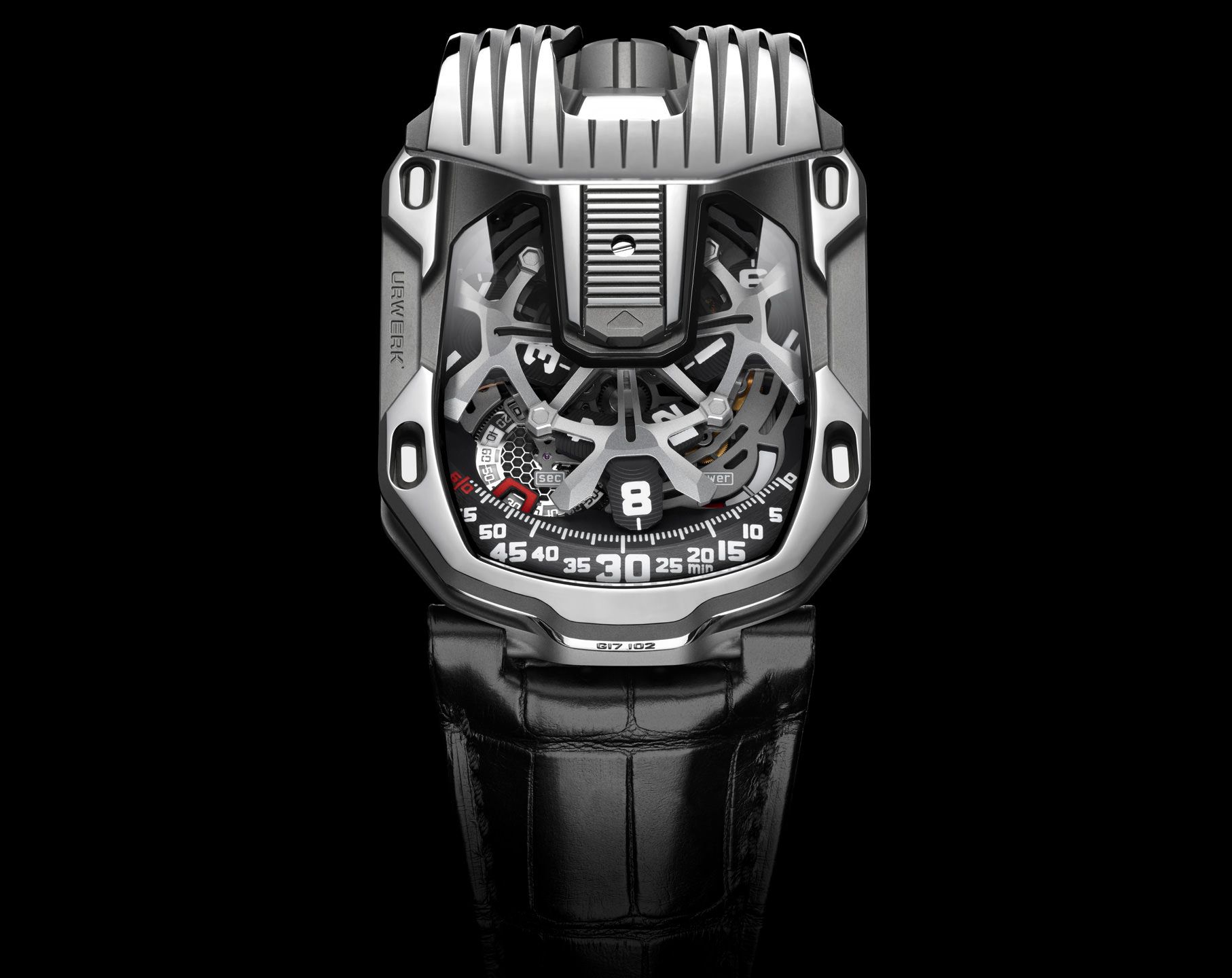 Urwerk Ur-Satellite  Skeleton Dial 39.5 mm Automatic Watch For Men - 4