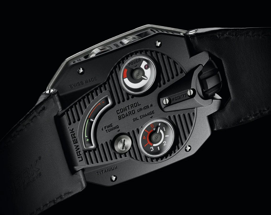 Urwerk Ur-Satellite UR-105 Skeleton Dial 39.5 mm Manual Winding Watch For Men - 2