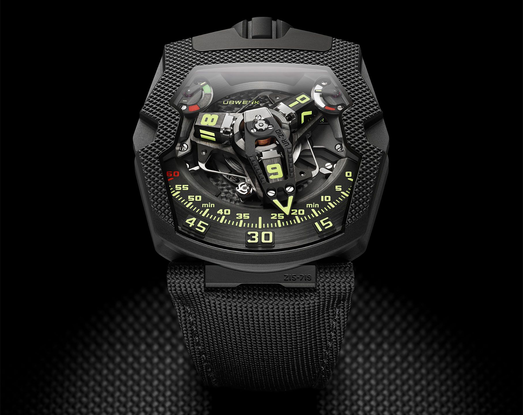 Urwerk Ur-Satellite UR-210 Skeleton Dial 43.8 mm Automatic Watch For Men - 2