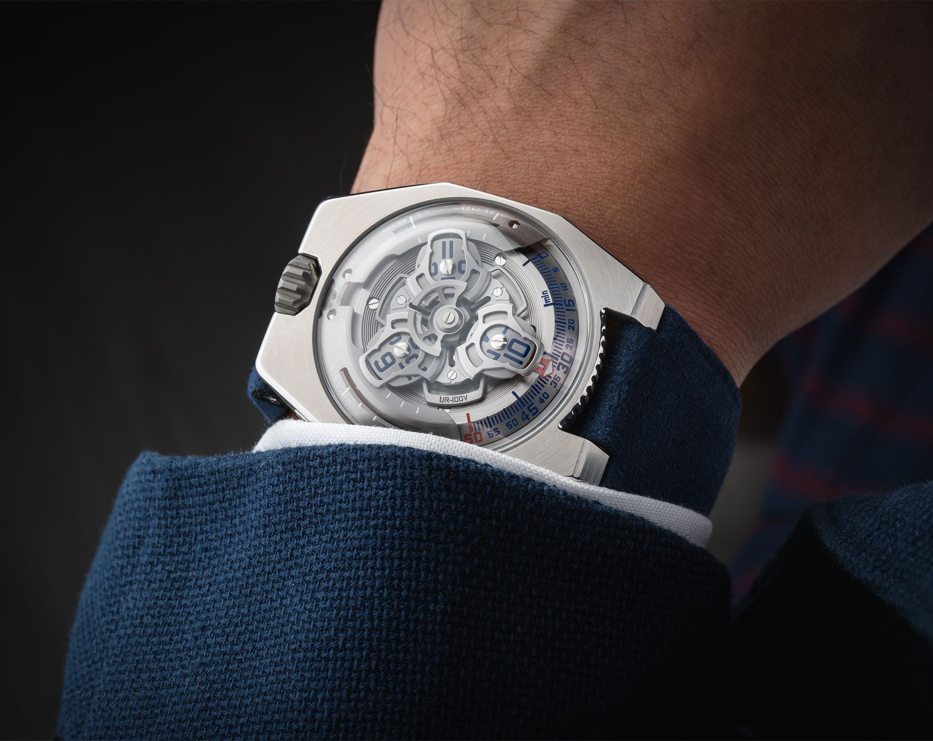 Urwerk Ur-Satellite  Skeleton Dial 41 mm Automatic Watch For Men - 8