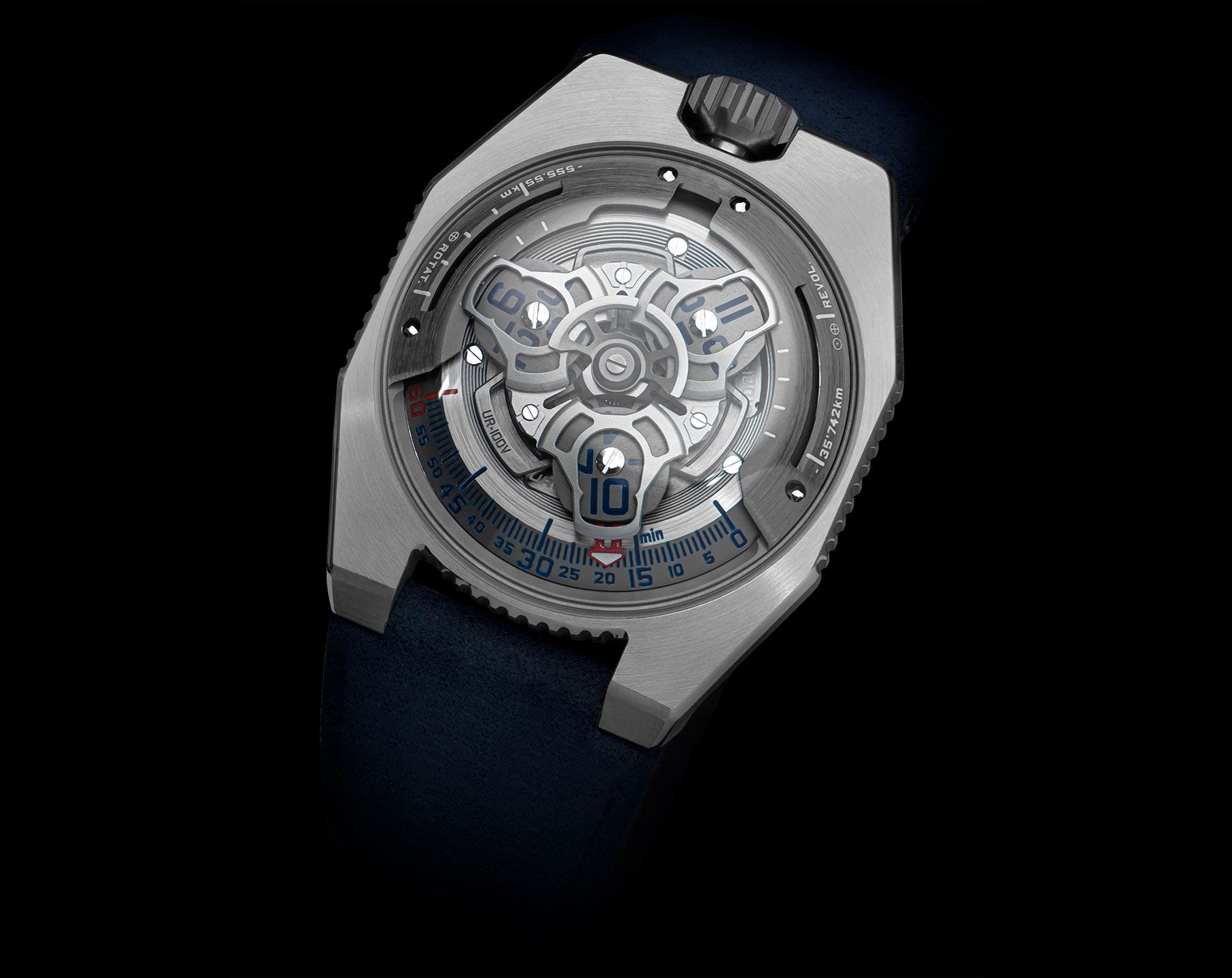 Urwerk Ur-Satellite  Skeleton Dial 41 mm Automatic Watch For Men - 2