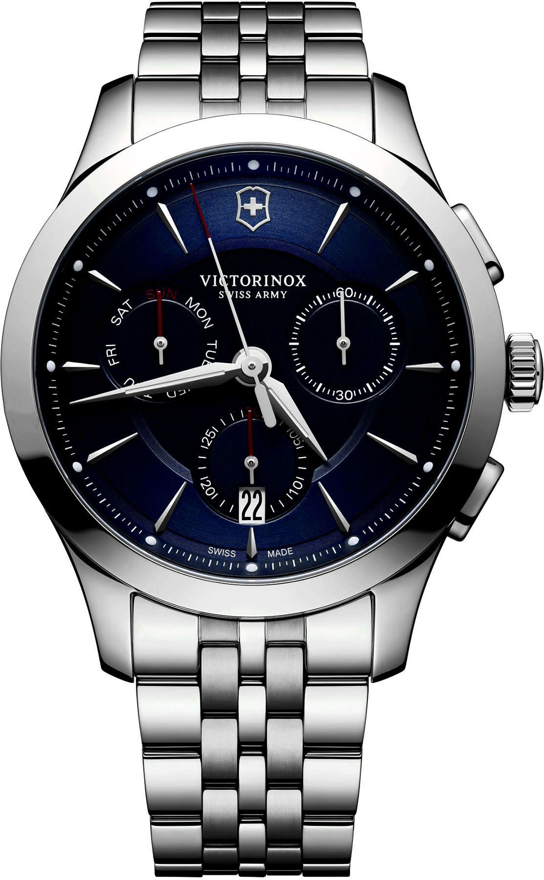 Victorinox Alliance  Blue Dial 44 mm Quartz Watch For Men - 1