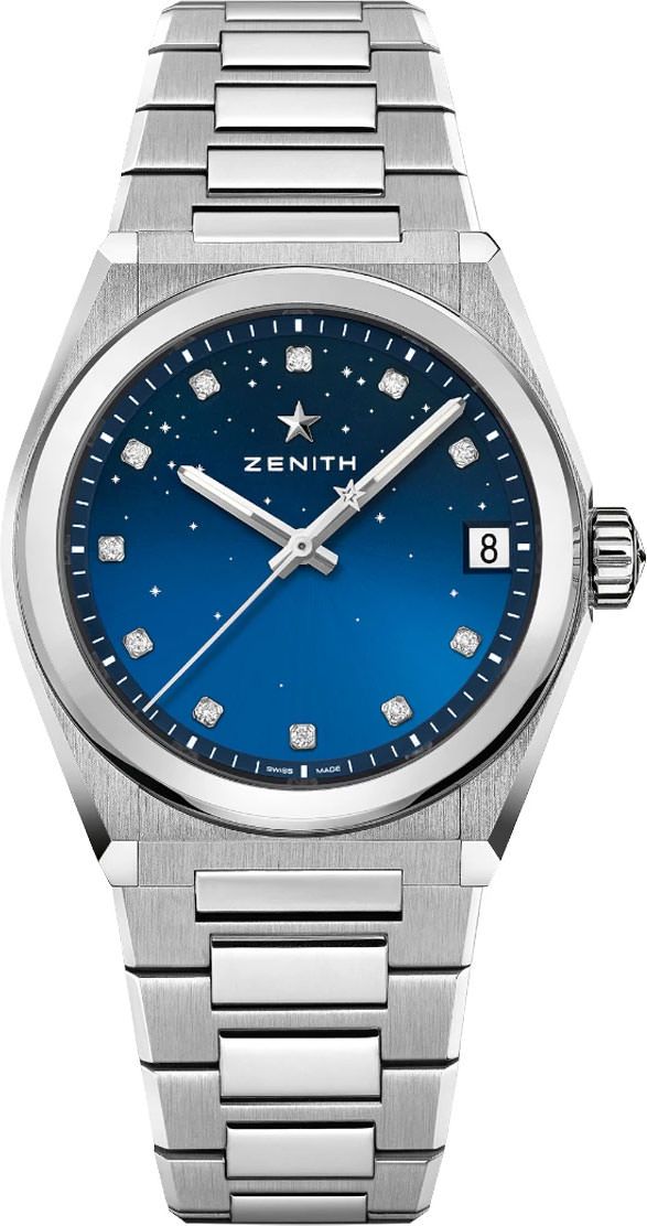 Zenith Defy Midnight Blue Dial 36 mm Automatic Watch For Women - 1