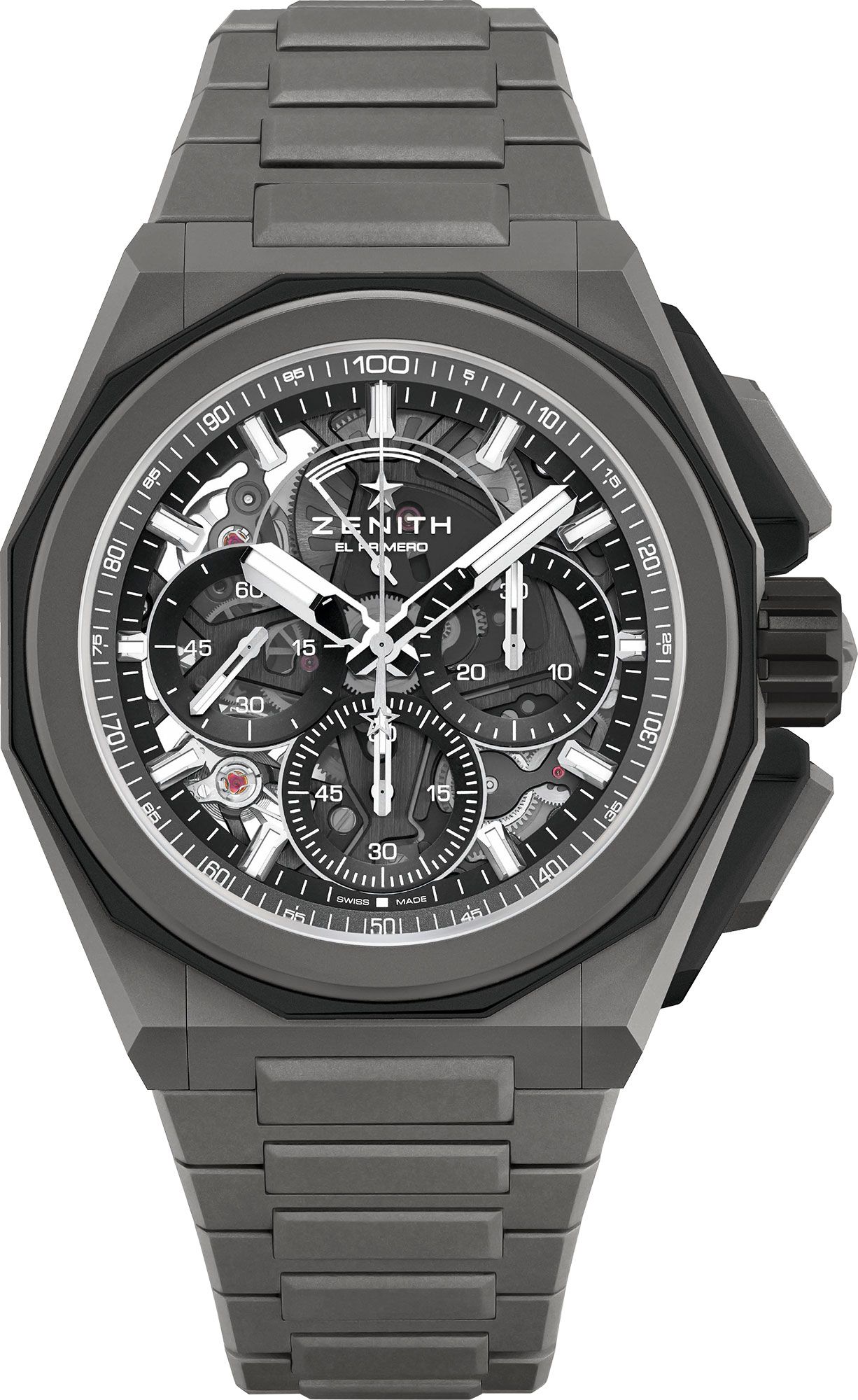 Zenith Defy Extreme Black Dial 45 mm Automatic Watch For Men - 1