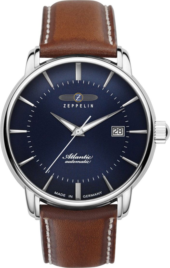 Zeppelin Atlantic  Blue Dial 41 mm Automatic Watch For Men - 1