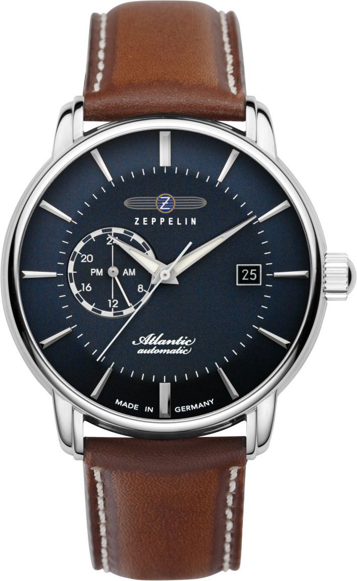 Zeppelin Atlantic  Blue Dial 41 mm Automatic Watch For Men - 1