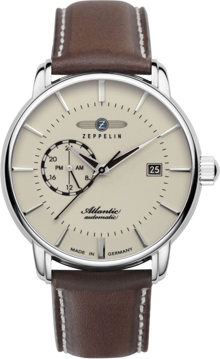 Zeppelin Atlantic  Beige Dial 41 mm Automatic Watch For Men - 1