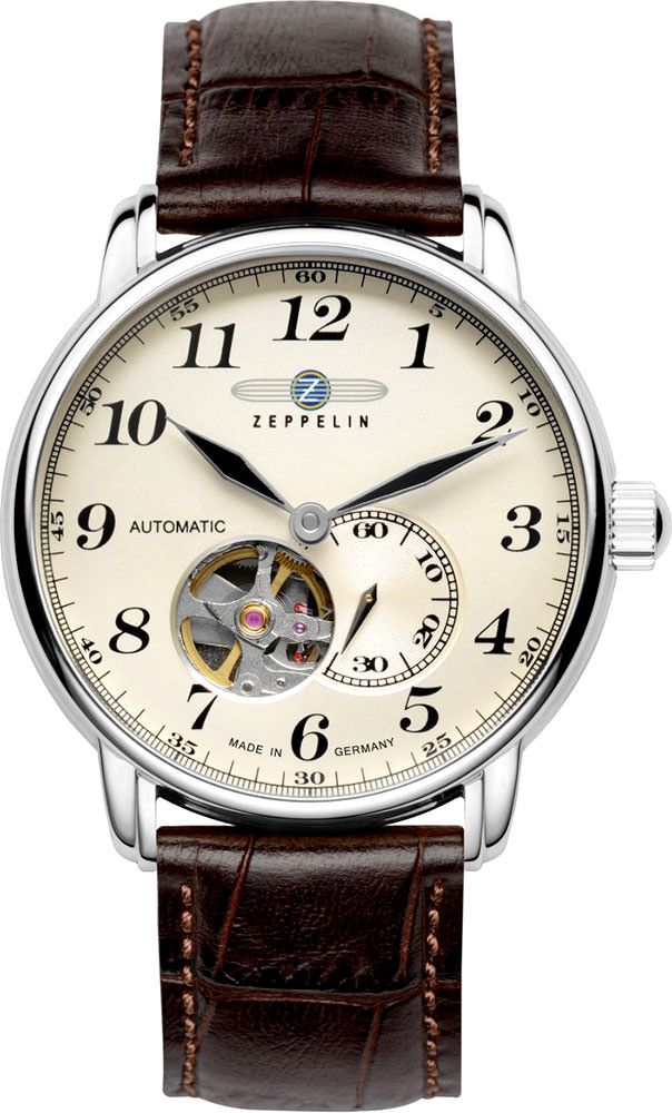 Zeppelin LZ 127 Graf Zeppelin  Beige Dial 40 mm Automatic Watch For Men - 1