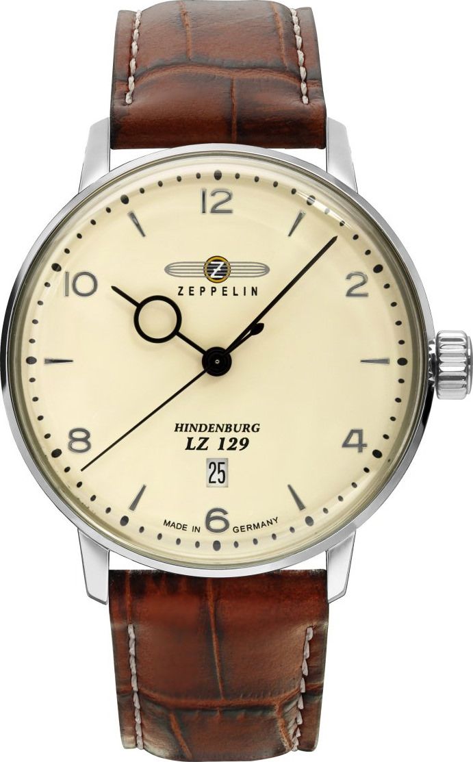 Zeppelin LZ 129 Hindenburg  Beige Dial 40 mm Quartz Watch For Men - 1