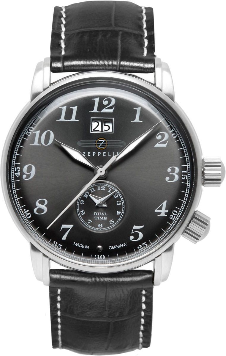 Zeppelin LZ 127 Graf Zeppelin  Black Dial 42 mm Quartz Watch For Men - 1