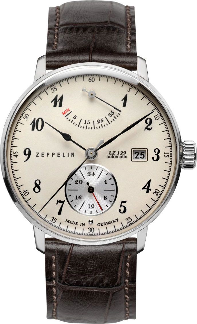 Zeppelin LZ 129 Hindenburg ED.1  White Dial 40 mm Automatic Watch For Men - 1