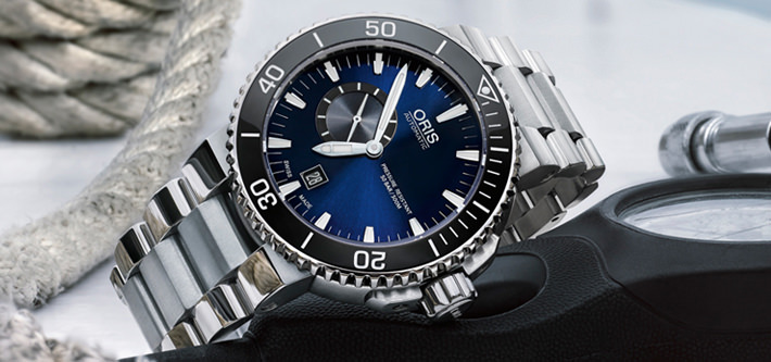 Oris Aquis Small Second, Date