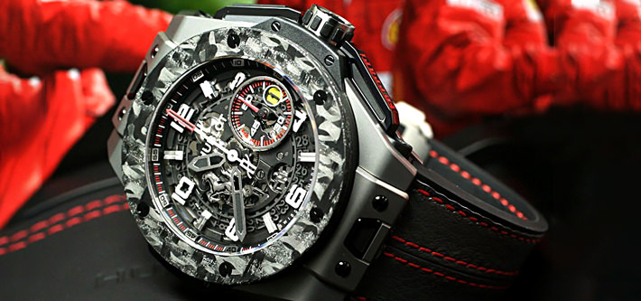 Hublot Big Bang Ferrari Titanium Carbon – When two heavyweights collide