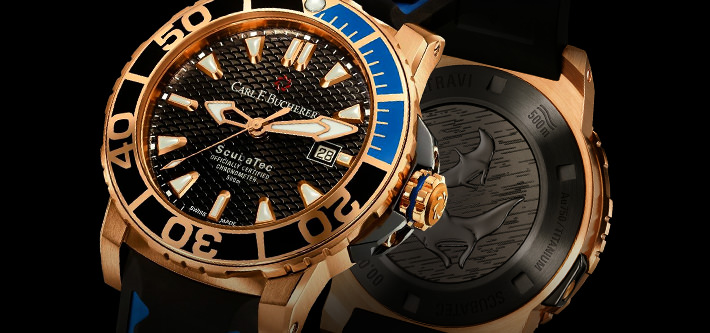 The Carl F. Bucherer ScubaTec Returns In A Rose Gold Avatar