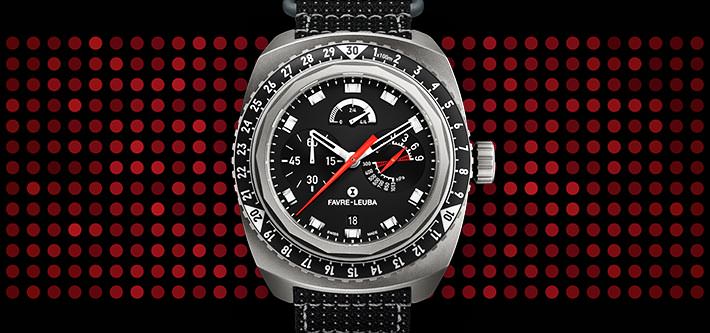 The Highest High: Favre-Leuba Raider Bivouac 9000 Black