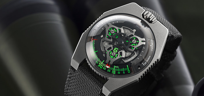 The Urwerk UR Satellite SpaceTime GunMetal: Everyday Astronomy At Your Fingertips