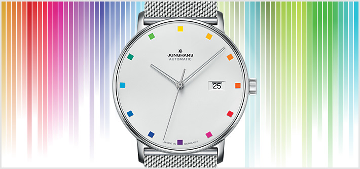 The Junghans Form A ‘100 Years’ Bauhaus Limited Edition—Presenting Time In Technicolour