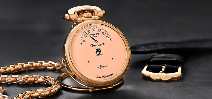 Bovet’s Sepia-Toned Beauty: The Reversible Fleurier Virtuoso V in Red Gold