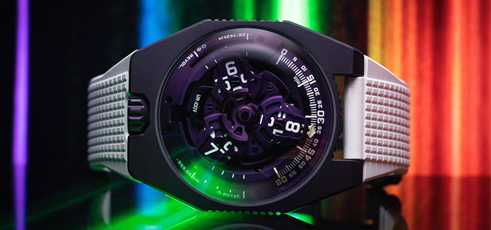 The Purple Revolution: Urwerk’s UR-100V Ultraviolet